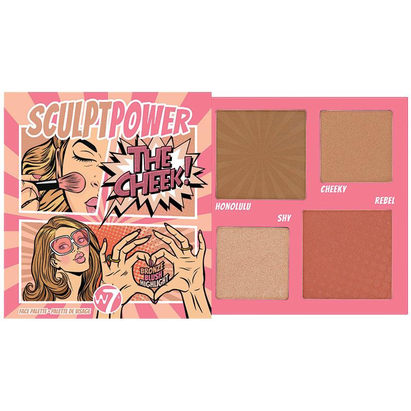W7 Sculpt Power Face Palette