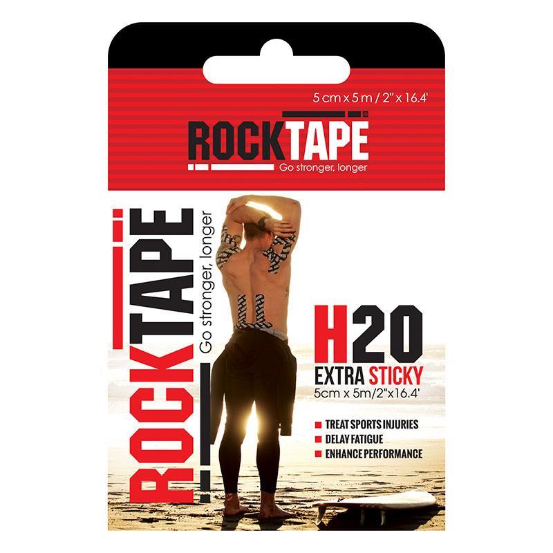 Rocktape H20 Black Logo 5cm x 5m