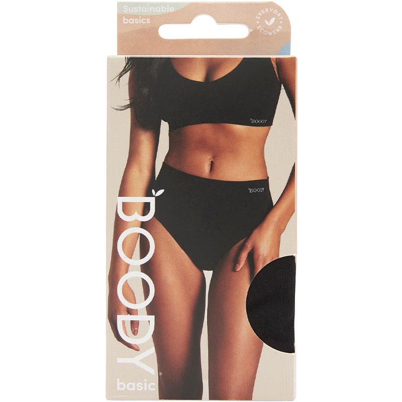 Boody Full Briefs Black Extra Large