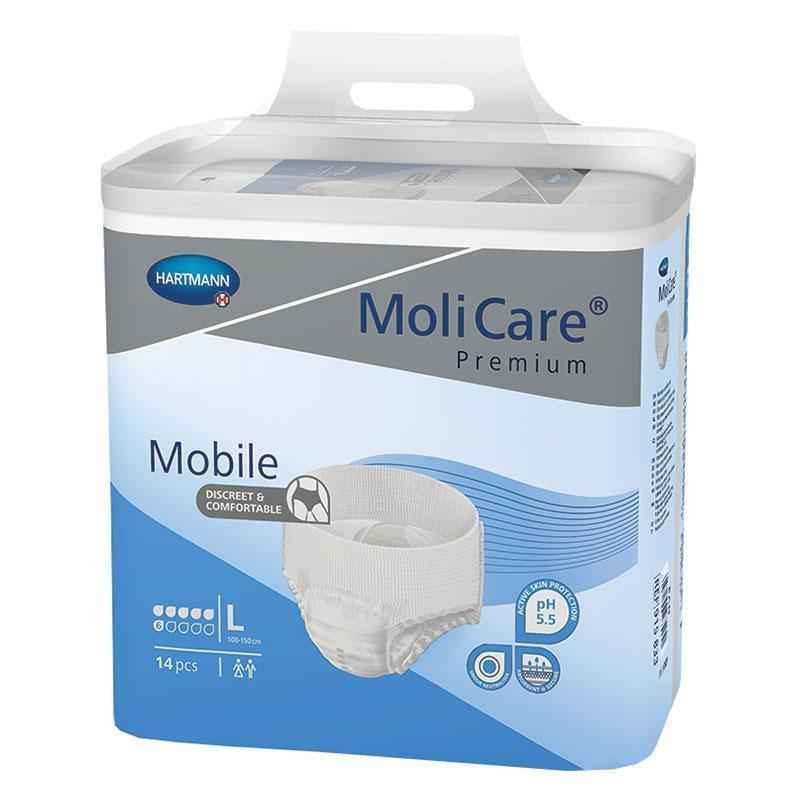 Molicare Premium Mobile 6 Drops Large 14 Pack
