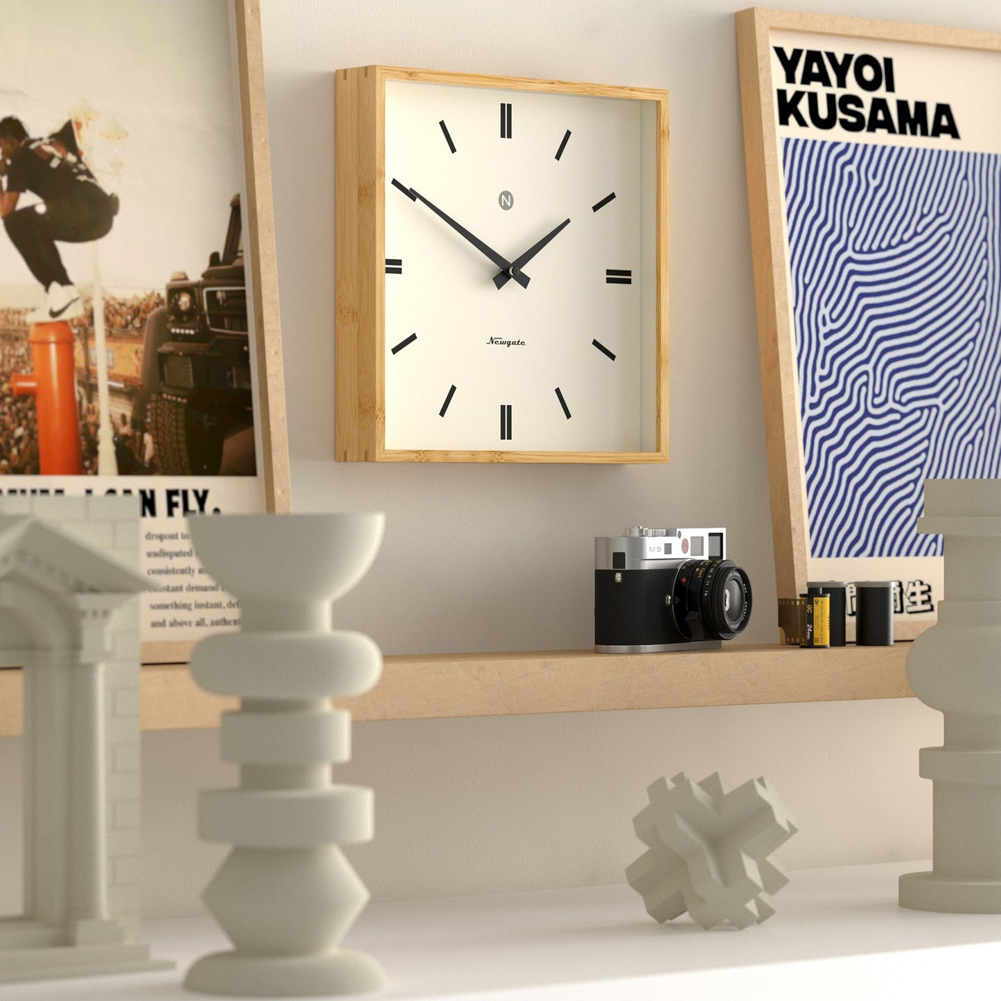 Fiji Wall Clock - Moped Dial