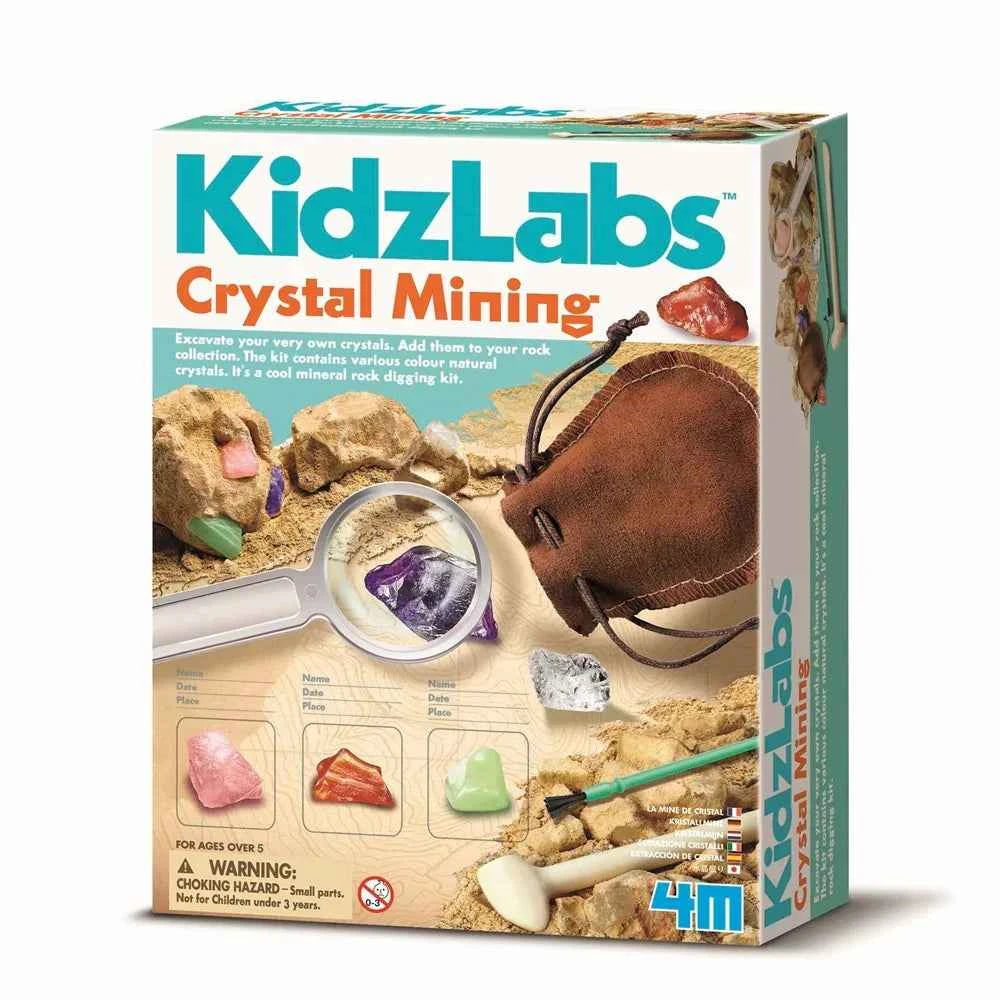 KidzLabs Crystal Mining Early Science STEM Toys 5yrs+