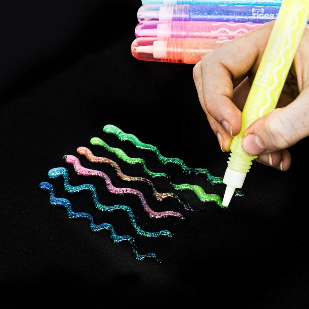 Tiger Tribe Glow in the Dark Pens Art and Craft for Kids 5yrs+