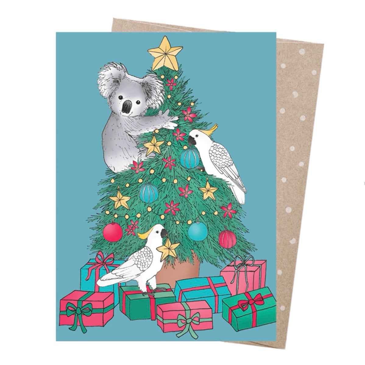 Tree Tidings Christmas Card by Earth Greetings Christmas Card Christmas Range
