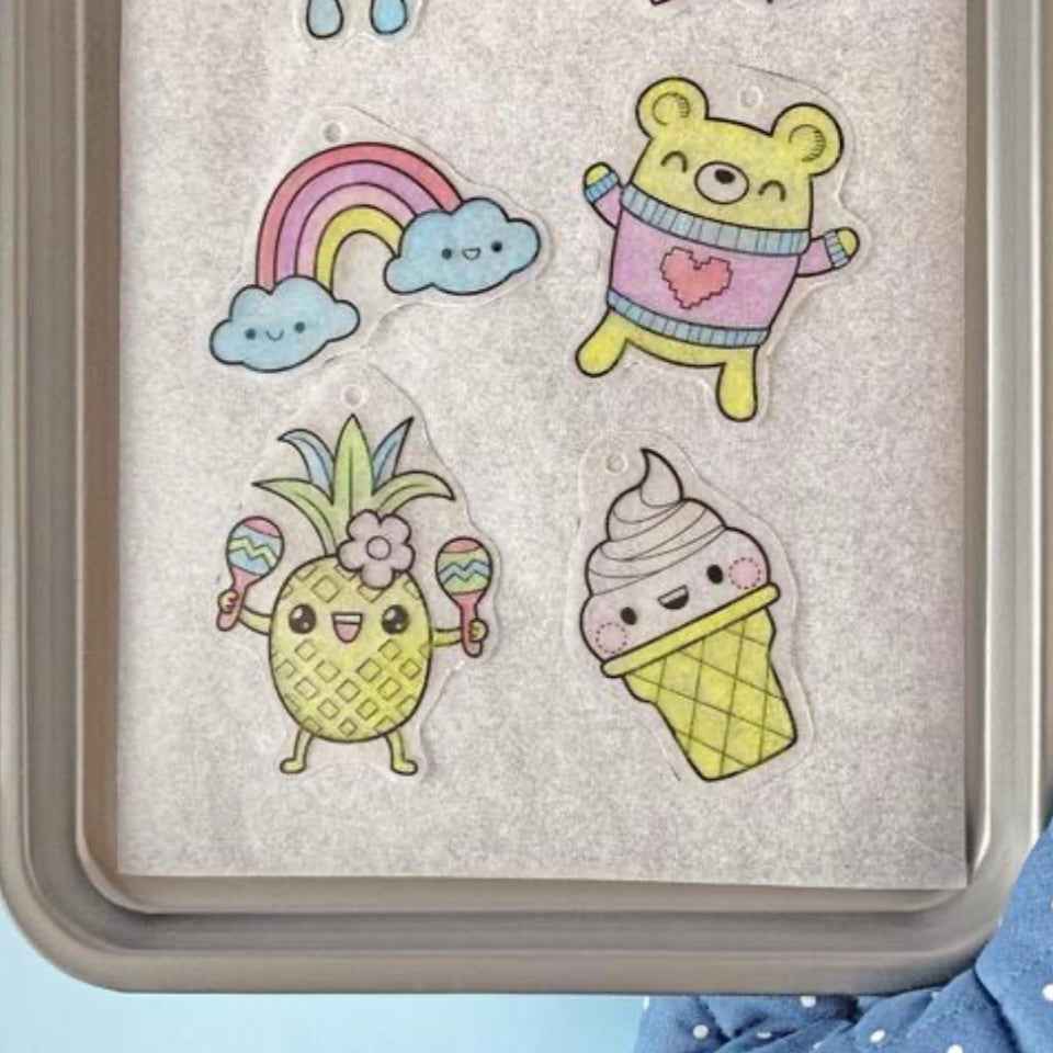 Tiger Tribe Shrinkorama Sweet Treats Shrinkies Art and Craft for kids 4yrs+