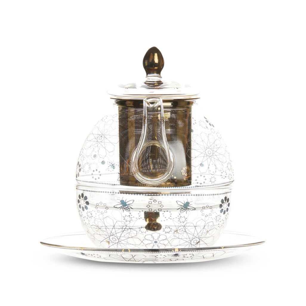 Bee Moroccan Glass Tea For One