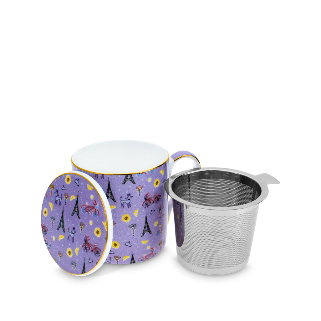 Iconic French Earl Grey Mug with Infuser