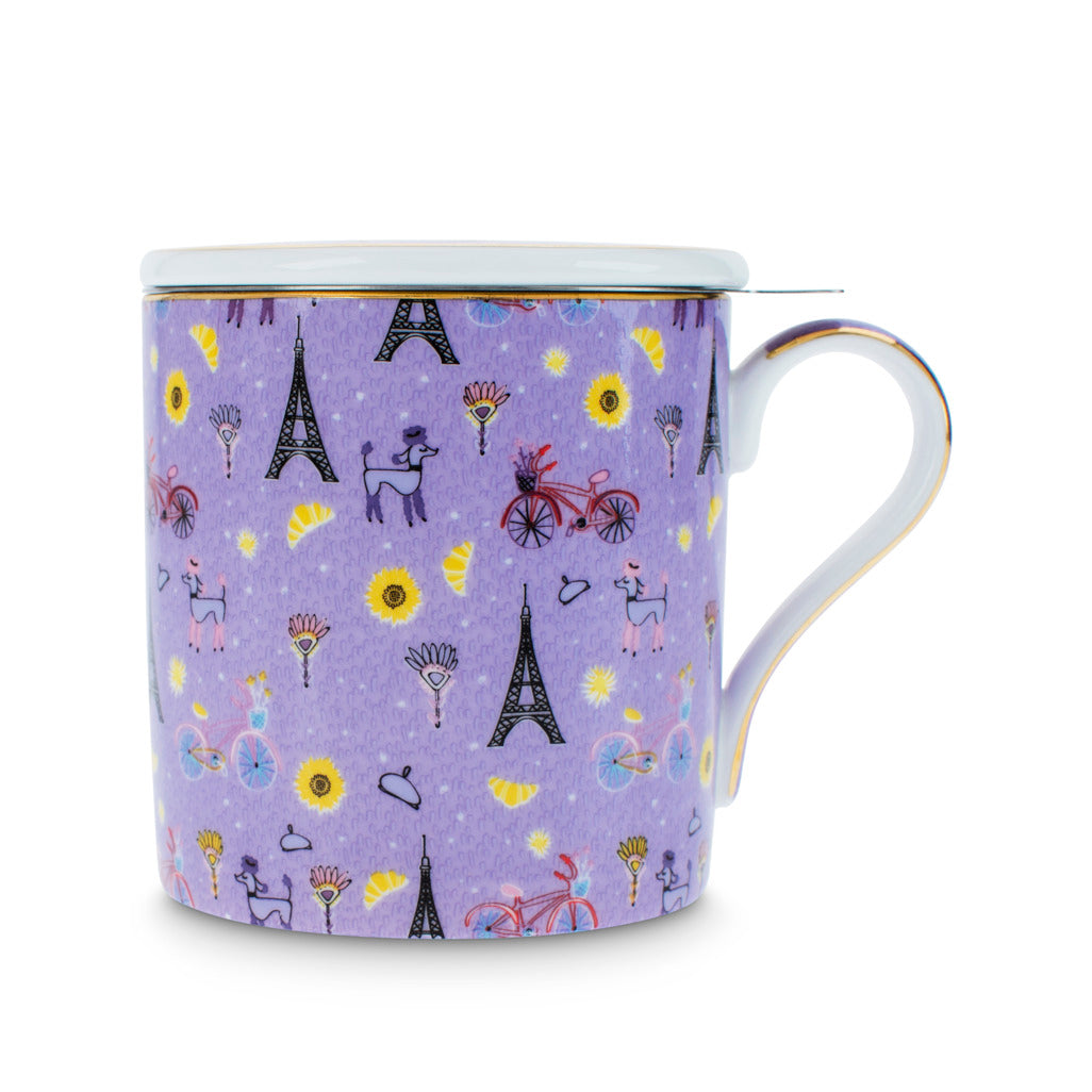 Iconic French Earl Grey Mug with Infuser