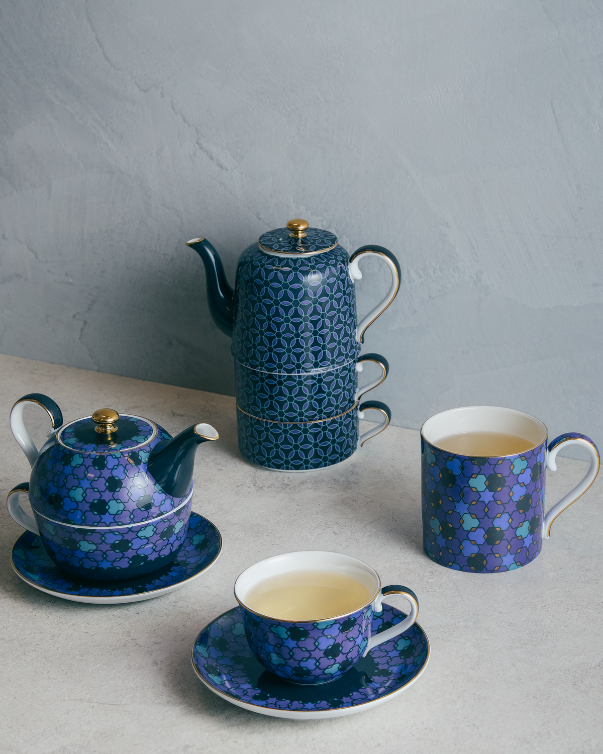 Nomad Nights Blue Pretty Mug