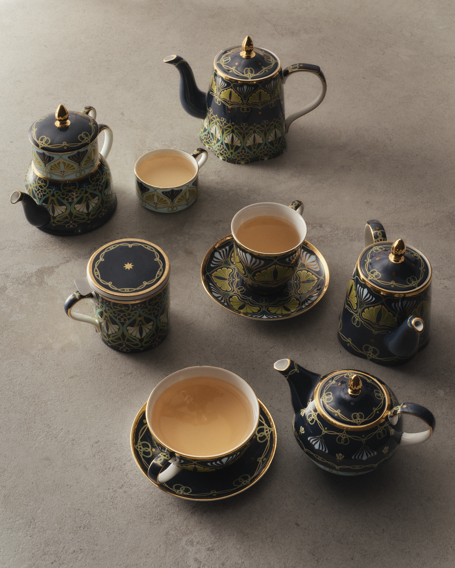 Toulouse Small Teapot Midnight