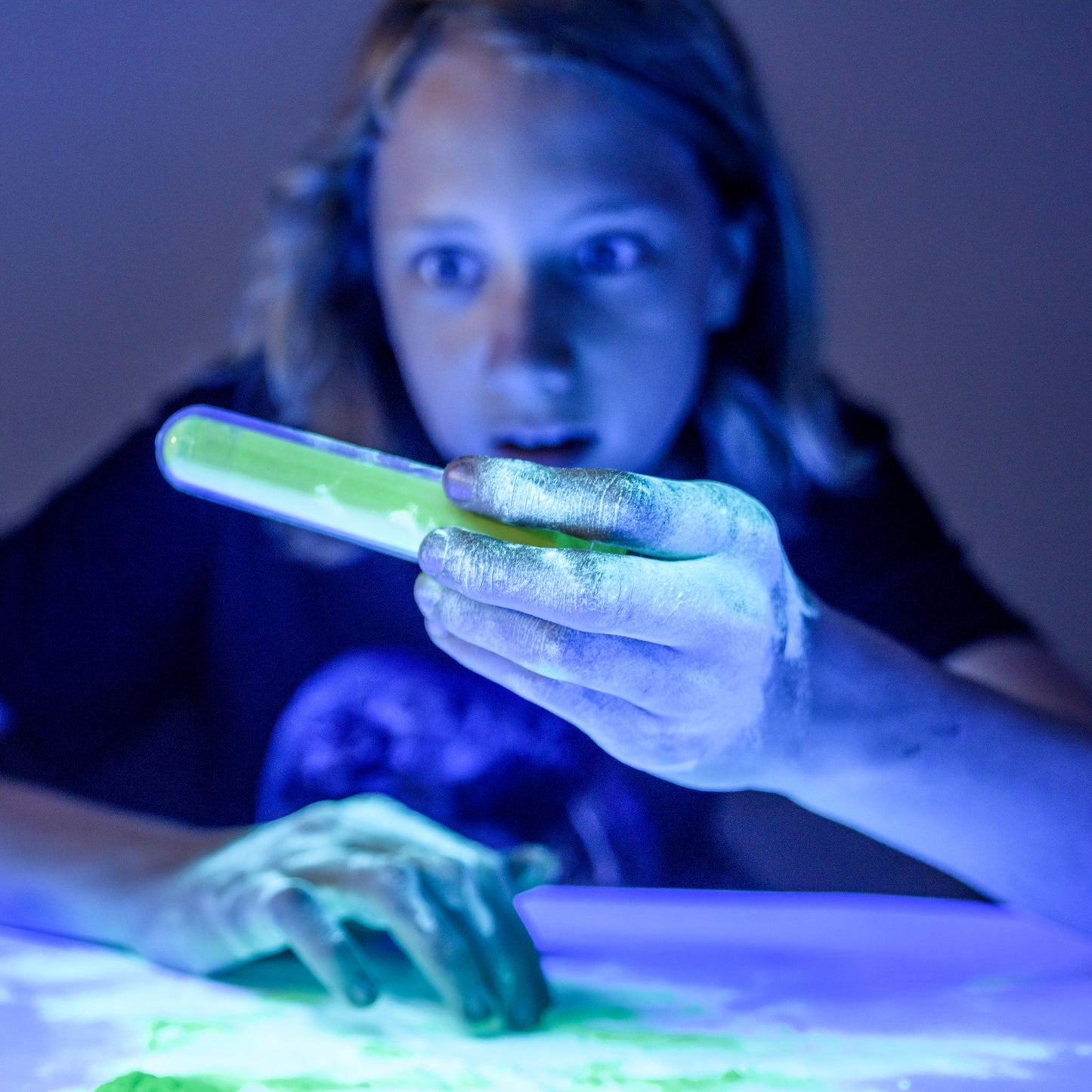 Heebie Jeebies Luminescent Lab with Snow Glow Powder Chemistry Early Science STEM Toys Best Seller 3yrs+