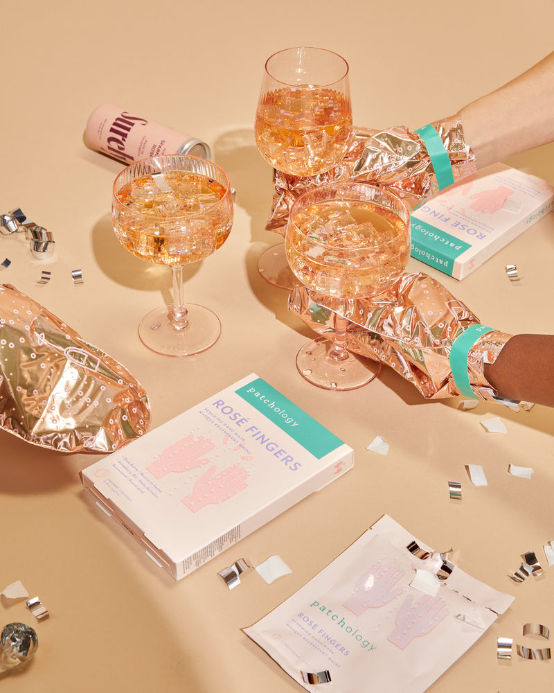 Rosé Fingers Hand Mask