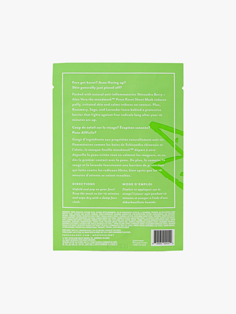 Moodmask Press Reset Soothing Sheet Mask