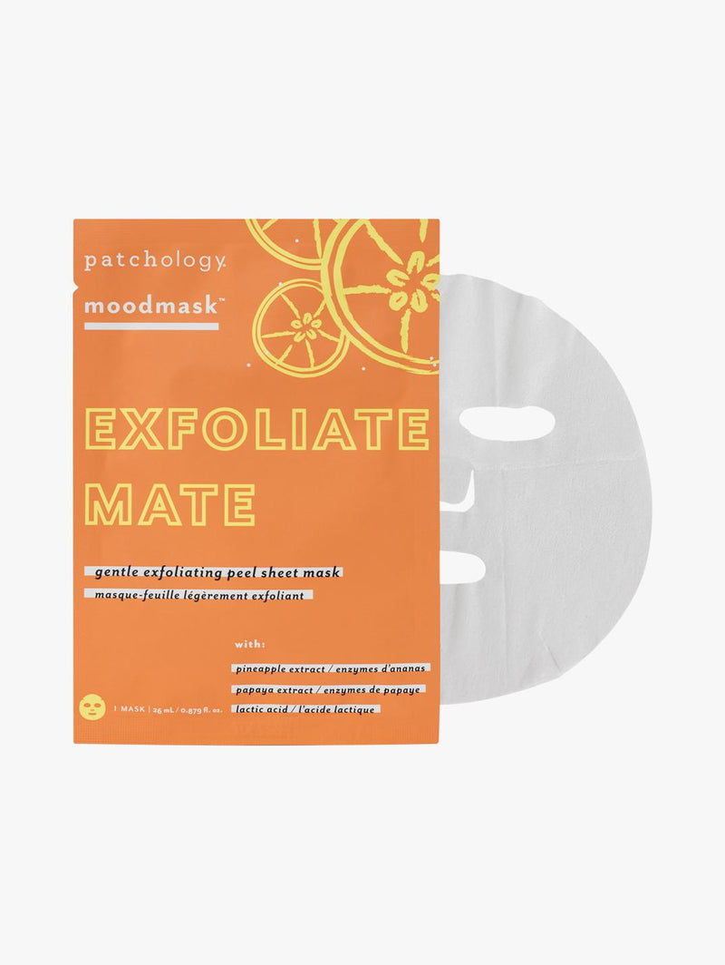 Moodmask Exfoliate Mate Gentle Exfoliating Peel Sheet Mask