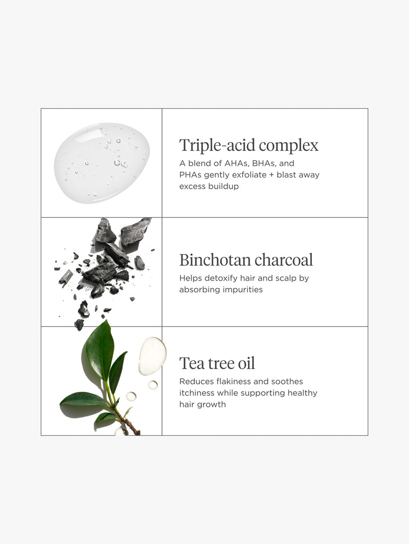 Scalp Revival™Charcoal + Tea Tree Buildup Detox Spray