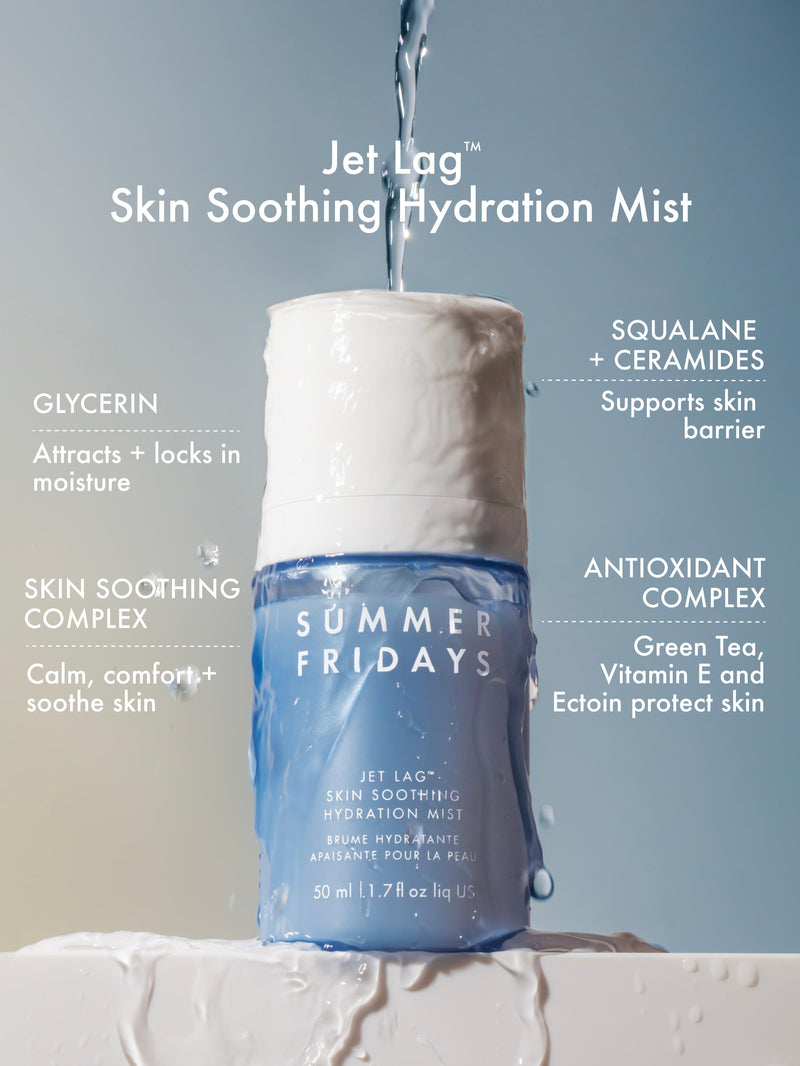 Jet Lag Skin Soothing Hydration Mist