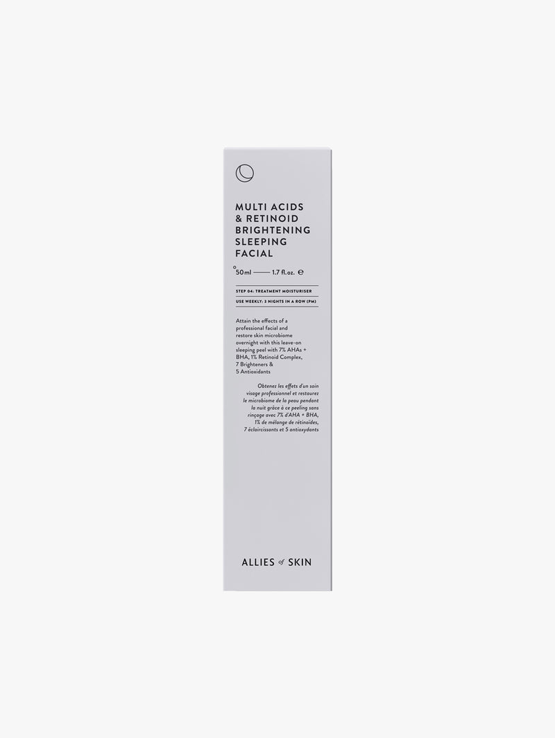 Multi Acids & Retinoid Brightening Sleeping Facial