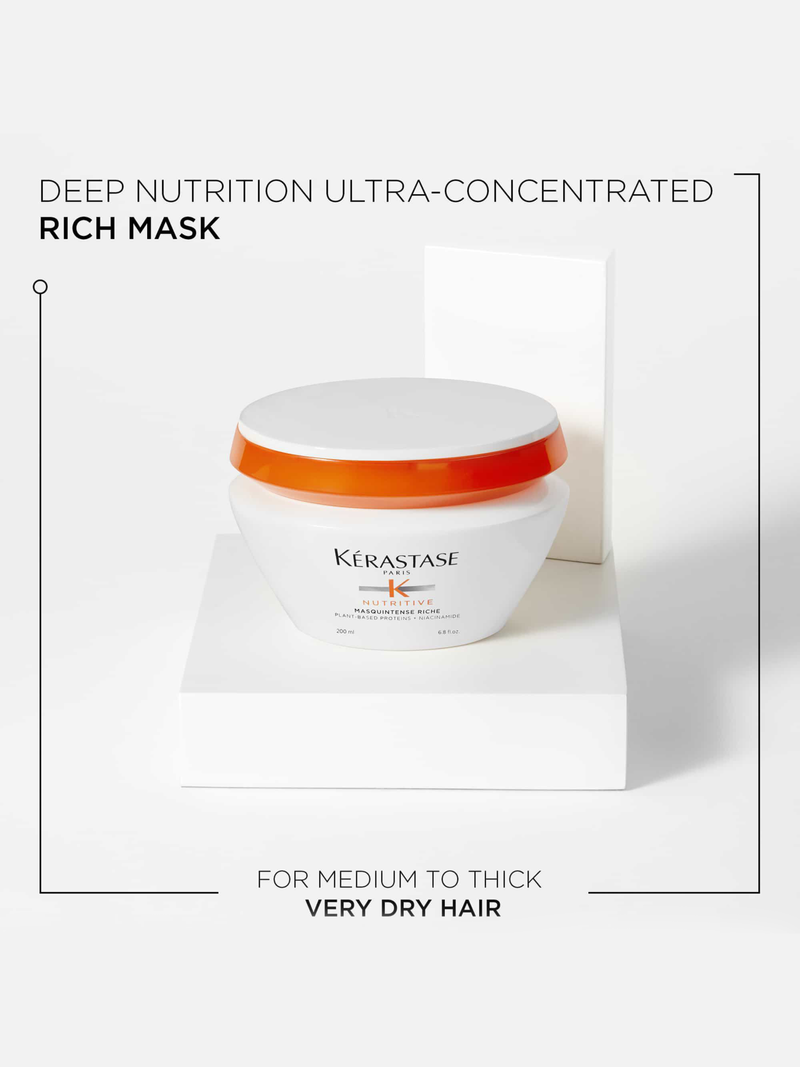 Nutritive Hair Mask for Dry Thick Hair