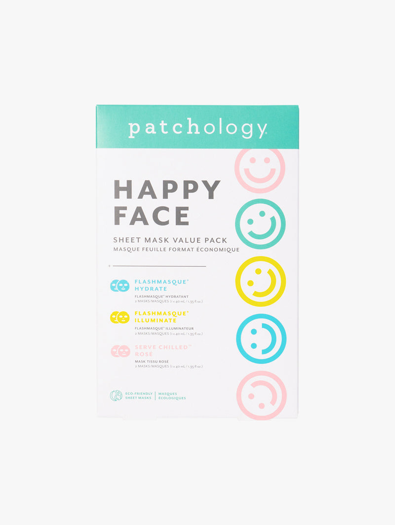 Happy Face Sheet Mask Value Pack