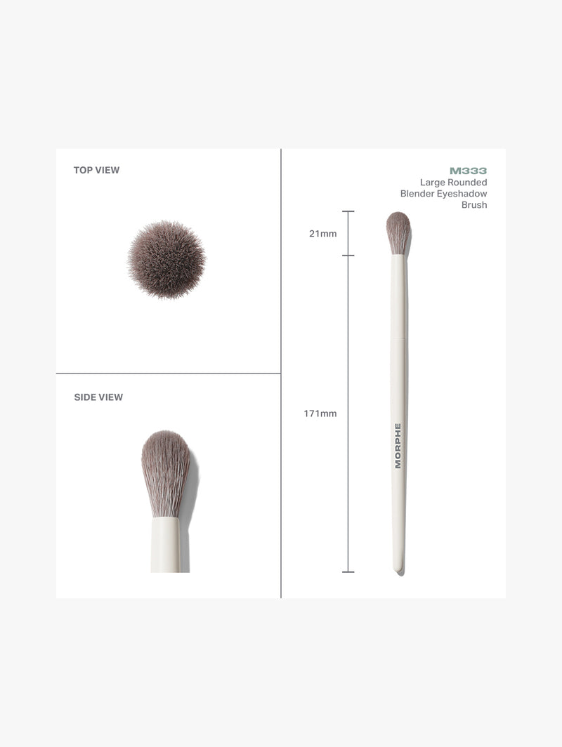 M333 Large Rounded Blender Eyeshadow Brush