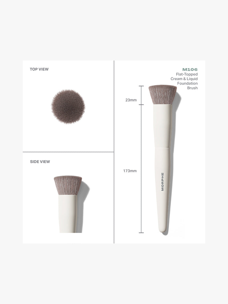 M106 Flat-Topped Foundation Brush