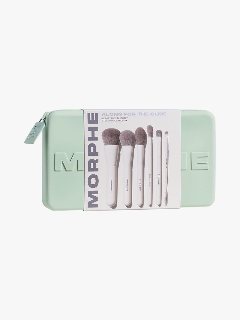 Along For The Glide 6-Piece Travel Brush Set