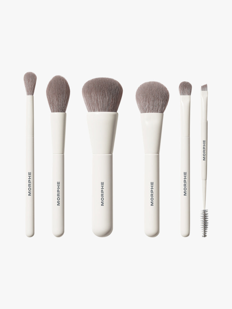 Along For The Glide 6-Piece Travel Brush Set