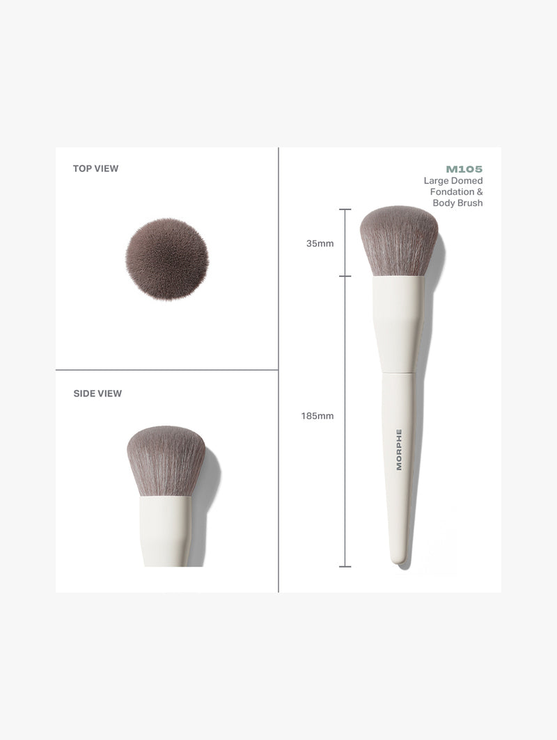 M105 Large Domed Foundation & Body Brush