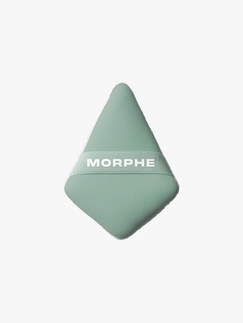 To The Point Dual Sided Powder Puff Green