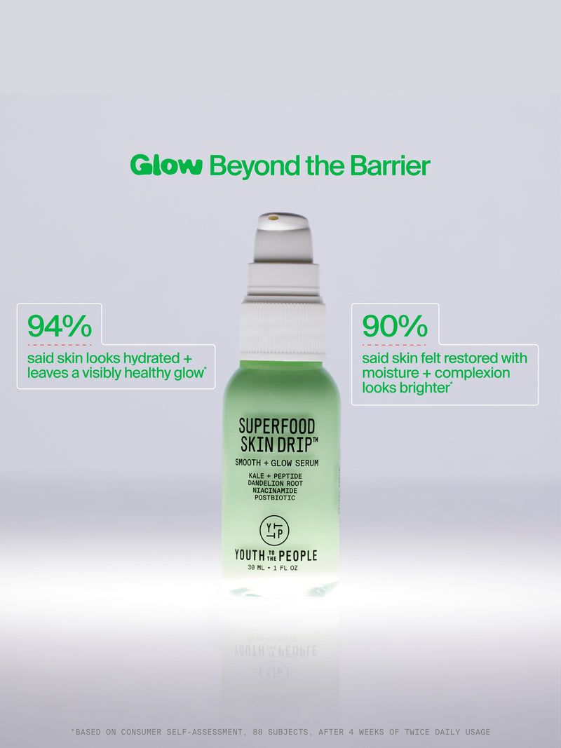 Superfood Skin Drip Smooth + Glow Barrier Serum