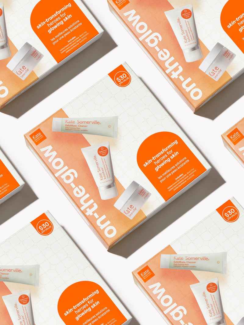 Exfolikate On The Glow Kit