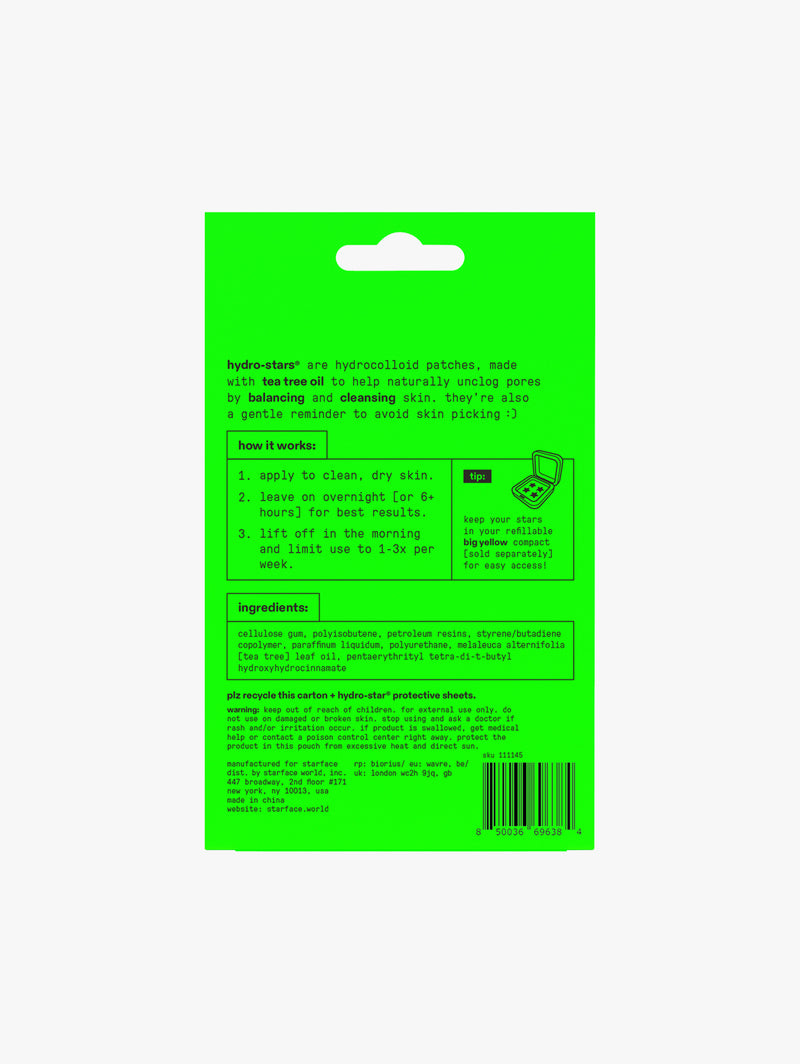 Hydro-Star® Tea Tree Pimple Patches