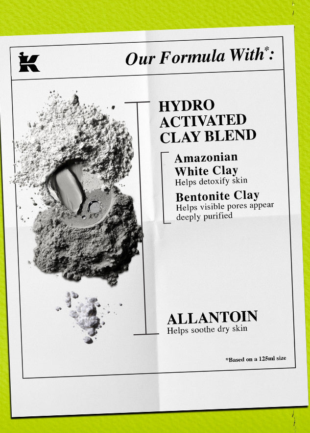 Rare Earth Pore-Minimizing Clay Mask