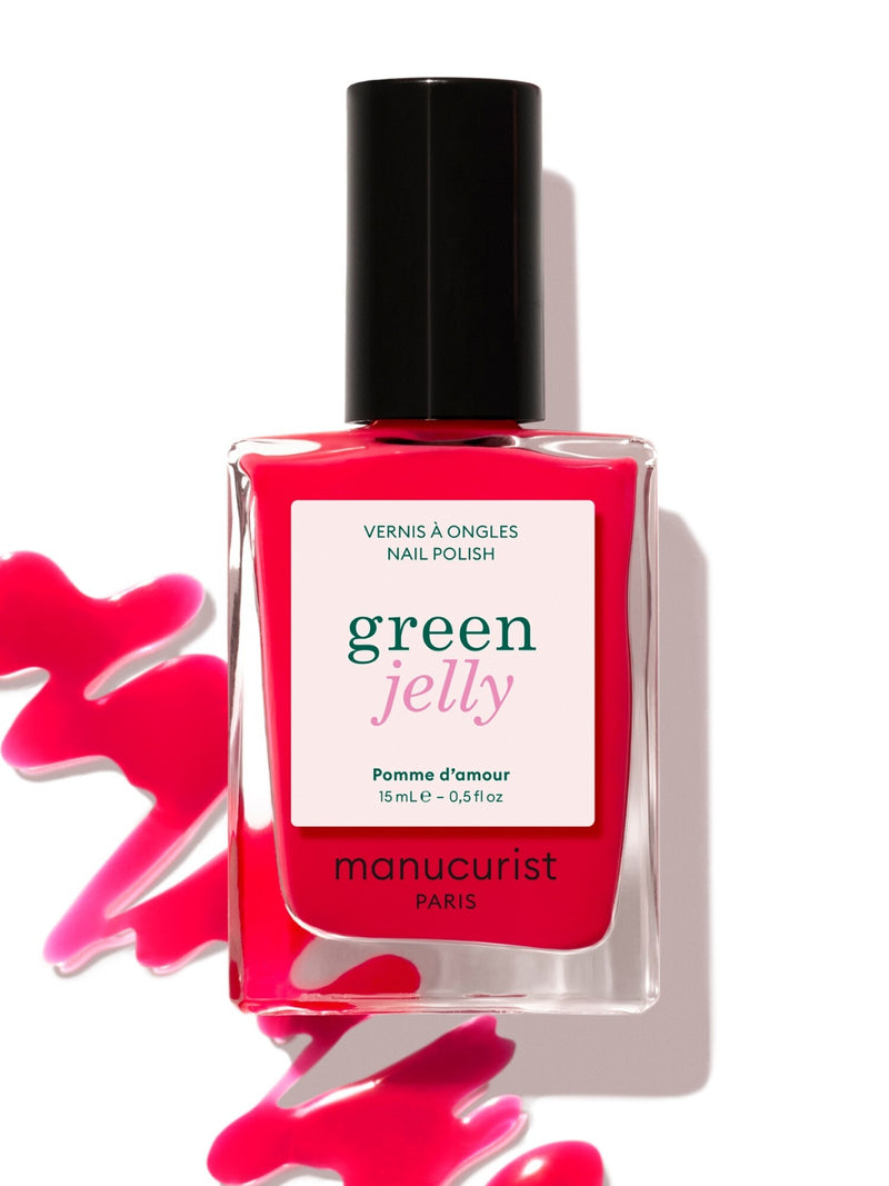 Green Jelly Set Pomme D'Amour And Sugar Plum