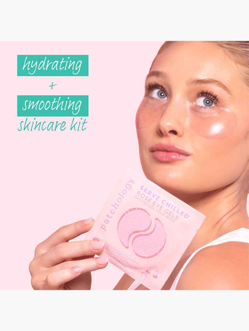 The Glow Memo Hydrating & Smoothing Skincare Kit