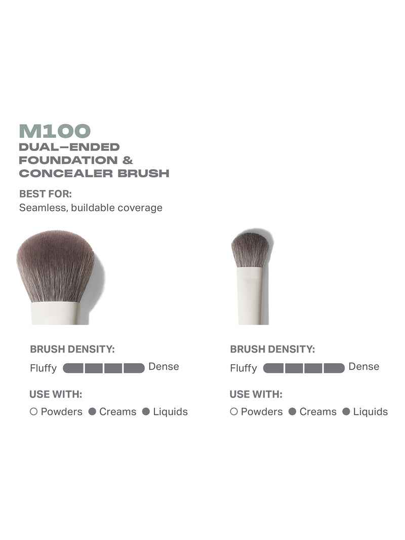 M100 Dual Ended Face Brush