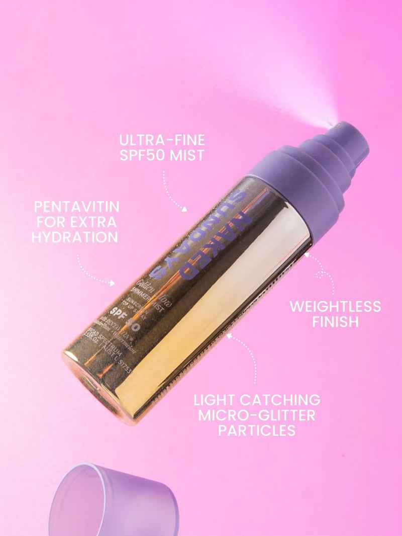 Golden Glow Shimmer Mist