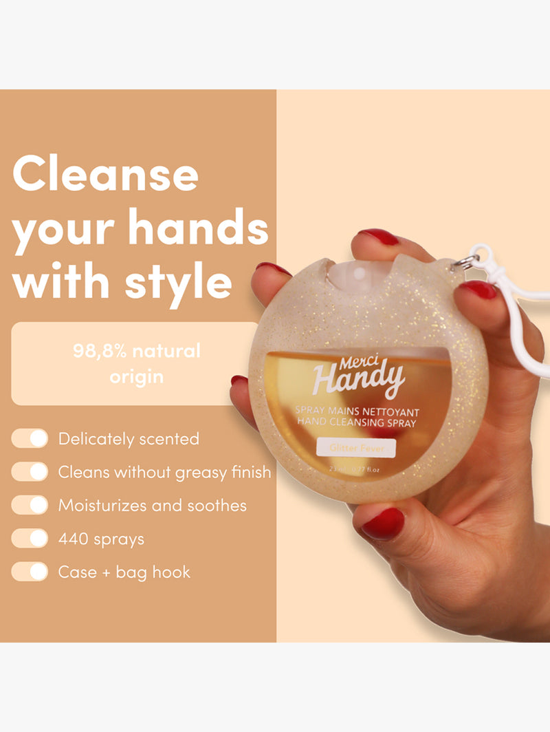 Hand Cleansing Spray Glitter Fever
