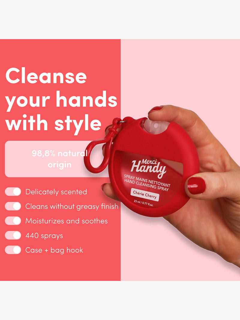 Hand Cleansing Spray Chérie Cherry