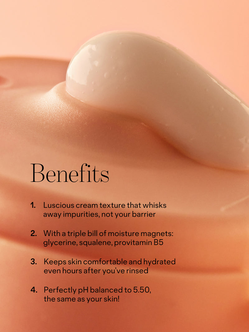 Soft And Creamy Hydrating Cream Cleanser