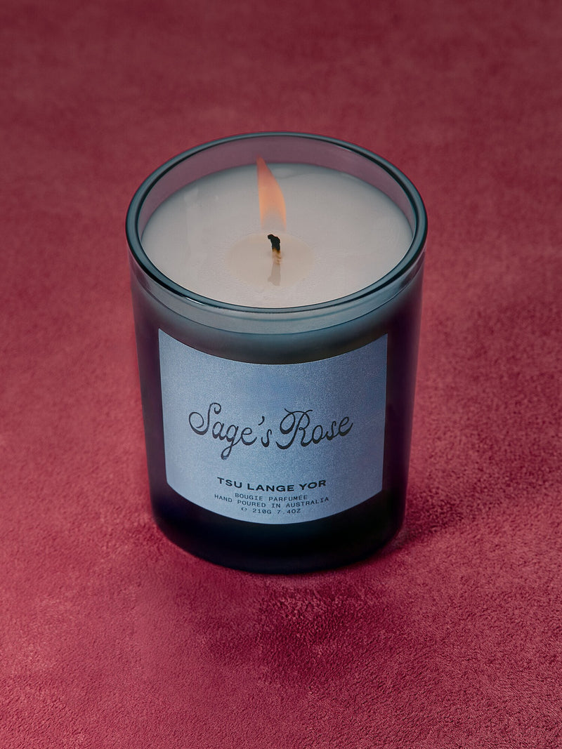 Sage's Rose Aromatic Candle