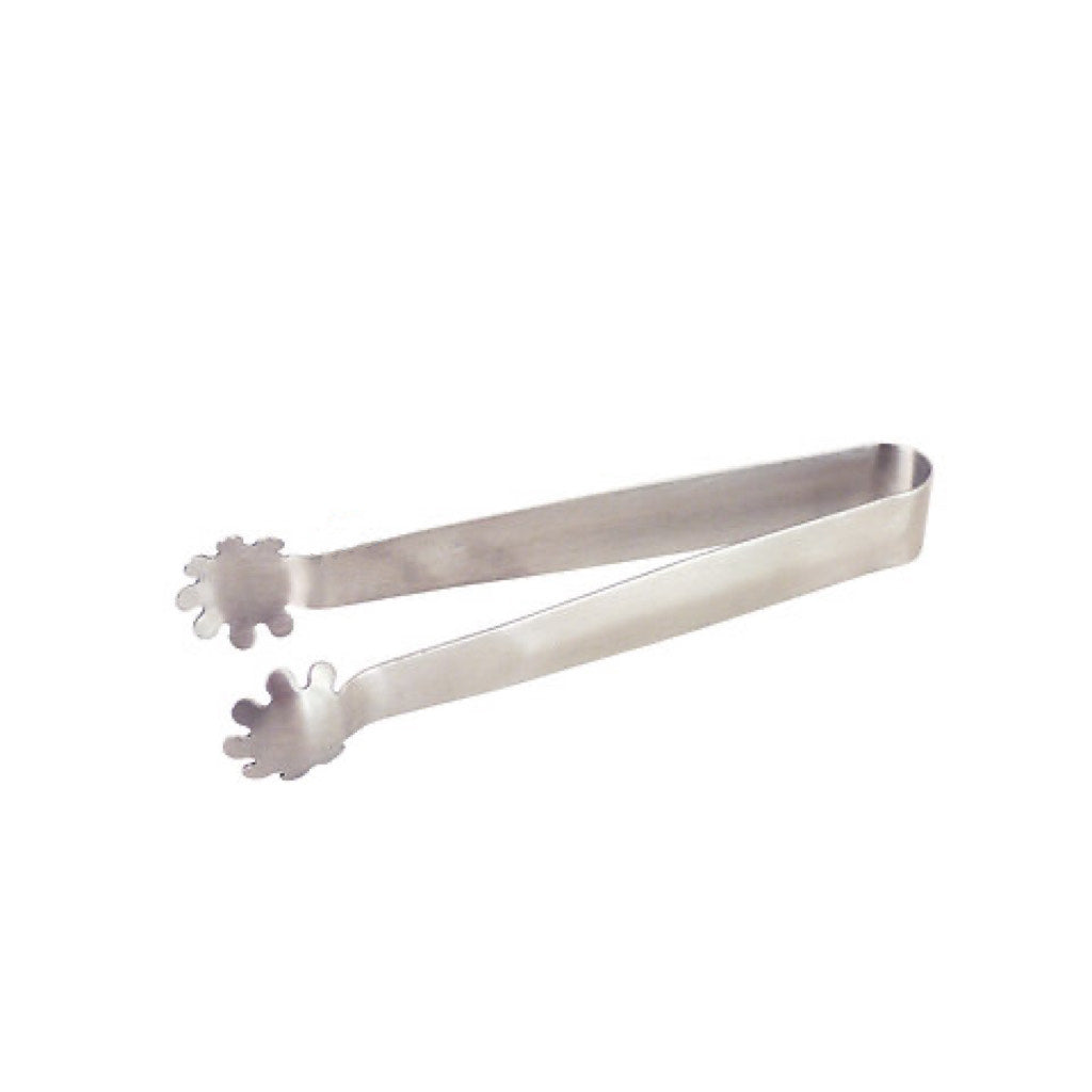 Montessori Mini Stainless Steel Tongs for Toddlers Round Petal Head 9cm Practical Life Materials