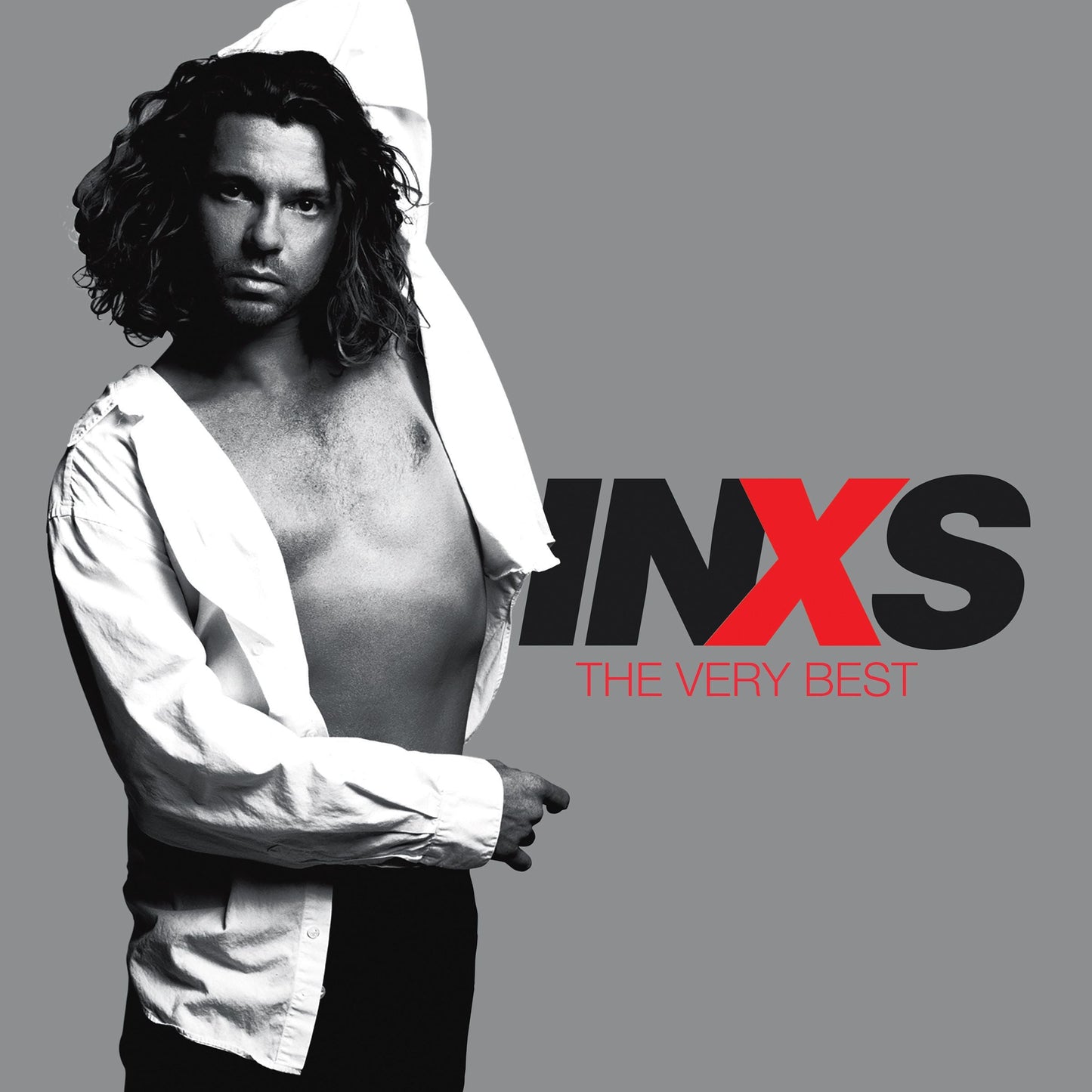 Record Storage Crate & Inxs The Very Best - Double Vinyl Album Bundle