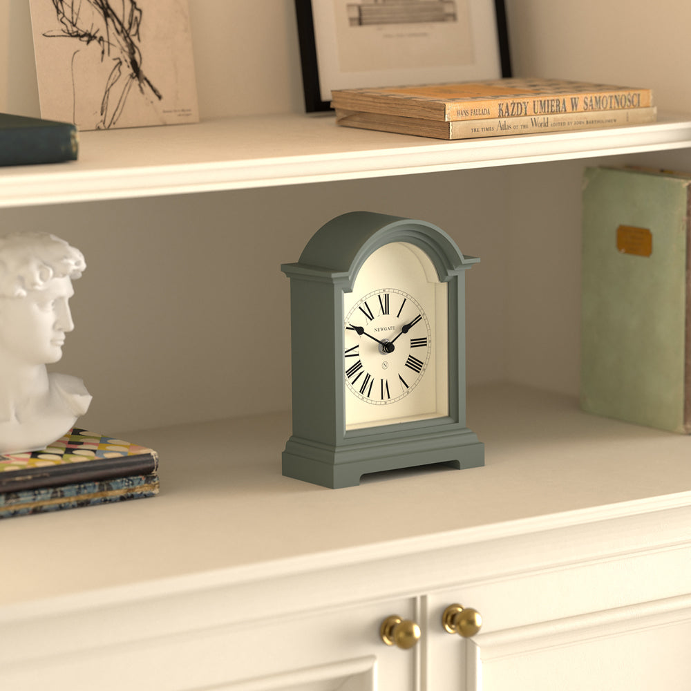 Newgate Fillmore Mantel Clock-Asparagus Green