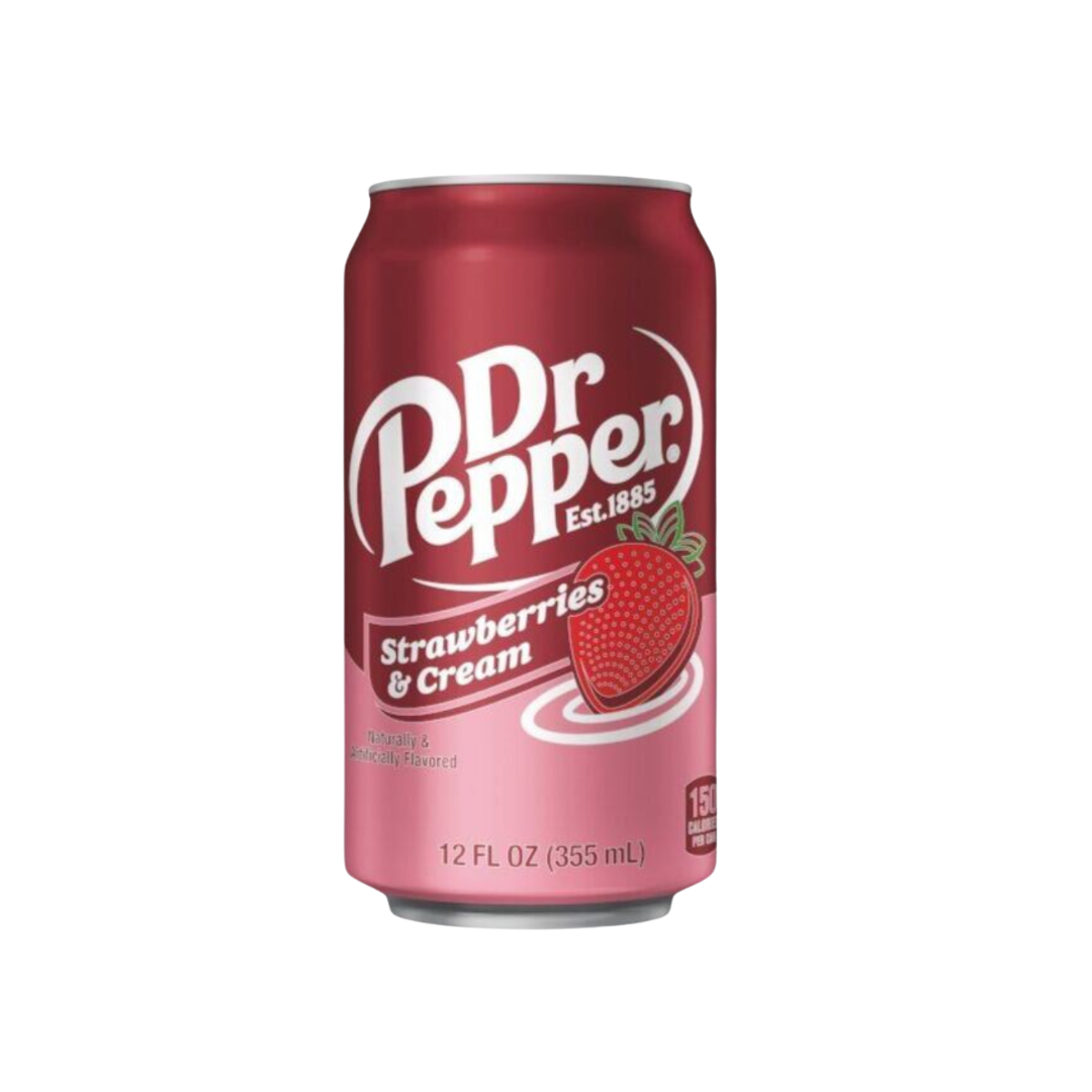 Dr Pepper Strawberries & Cream 355ml