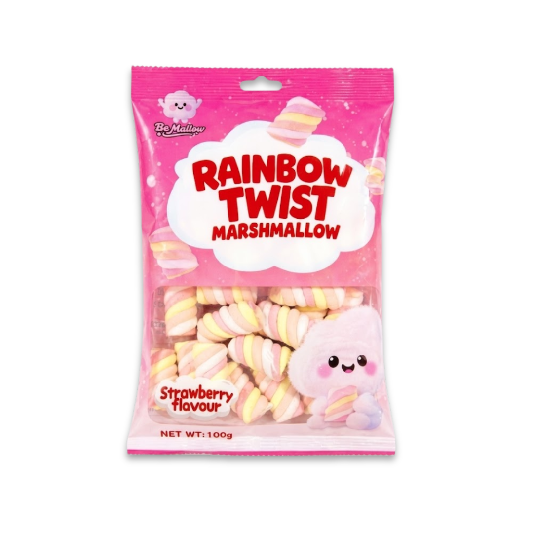 Rainbow Twist Marshmallow 100g
