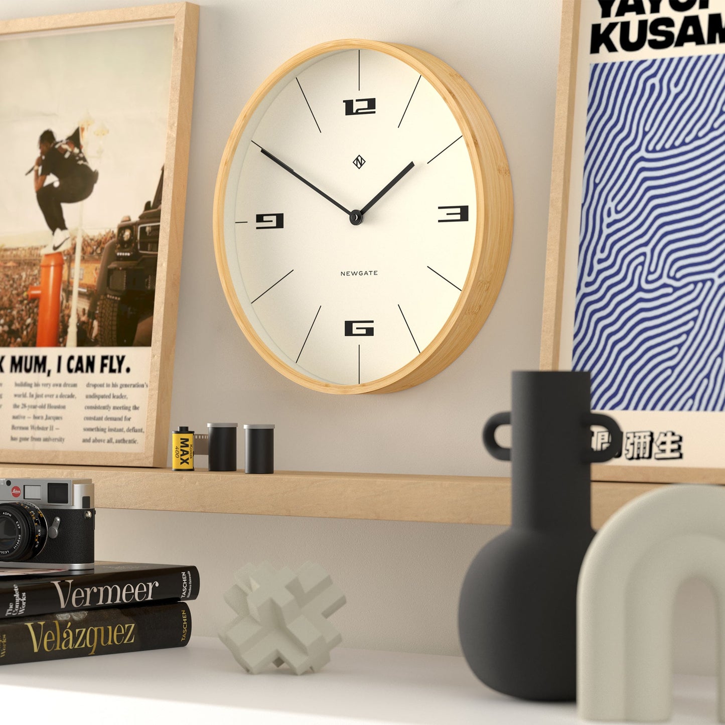 Mauritius Wall Clock - Hovercraft Dial