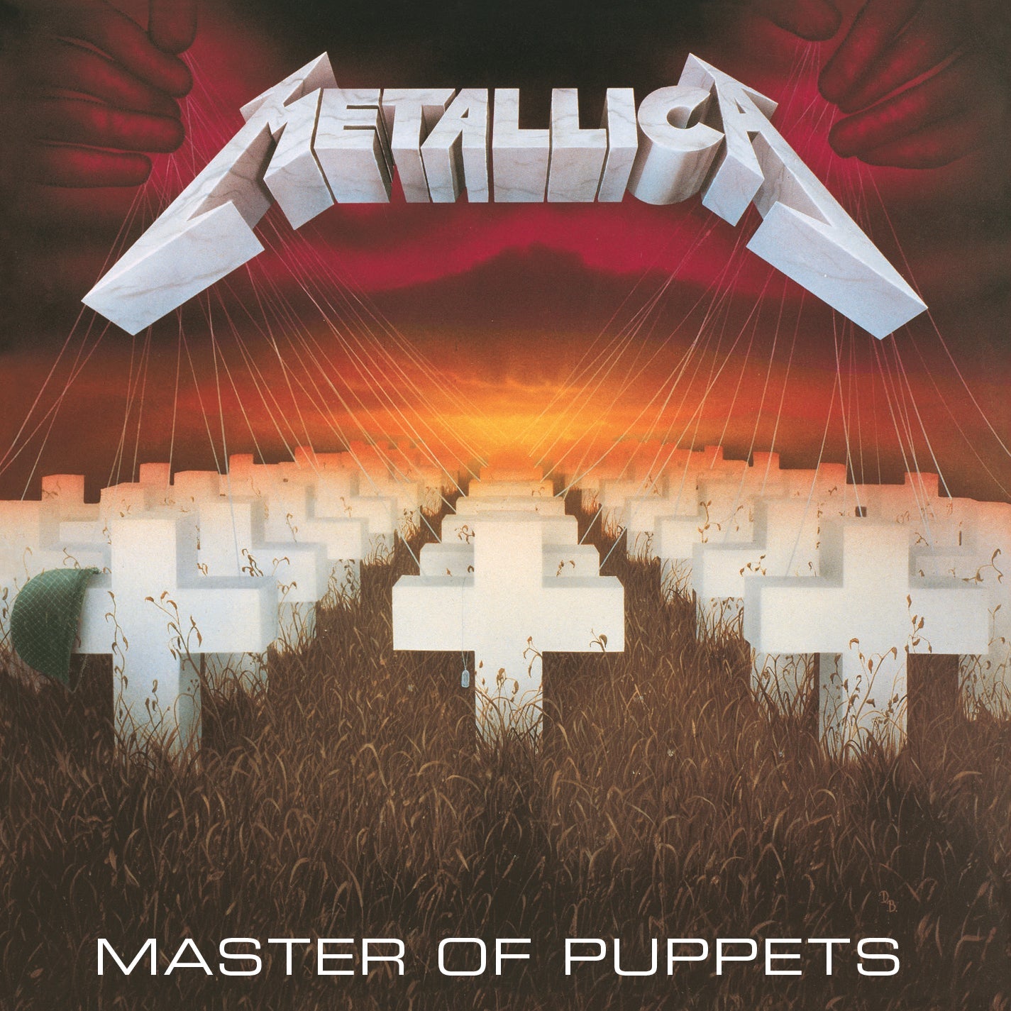 Record Storage Crate & Metallica Master Of Puppets - Vinyl Album Bundle