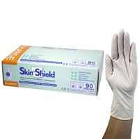 Skin Shield Powder Free Latex Gloves Extra Large 100 Pieces/Box