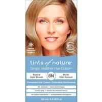 Tints of Nature 8N Natural Light Blonde Permanent Hair Dye 130ml